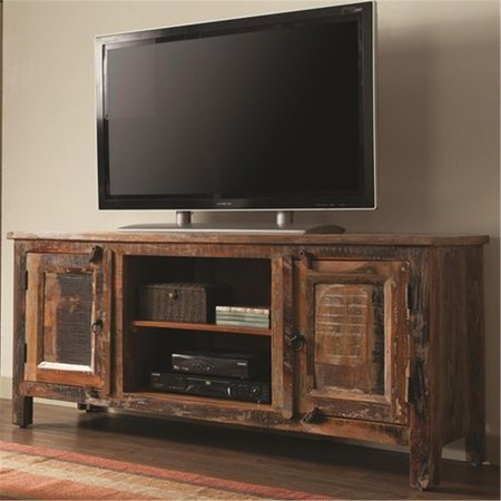 COASTER CO OF AMERICA Coaster Company 700303 Accent Cabinets Reclaimed Wood TV Stand 700303